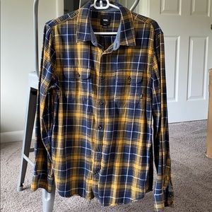 Yellow and Blue Flannel